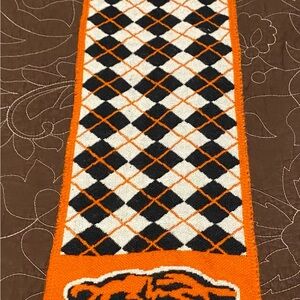 Chicago Bears Chase Bank Promo Knit Scarf Argyle